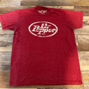 Men’s Dr Pepper Tee size large.